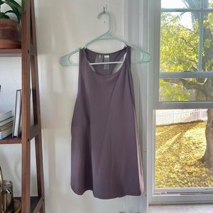 Calia by Carrie Underwood purple ribbed tank top